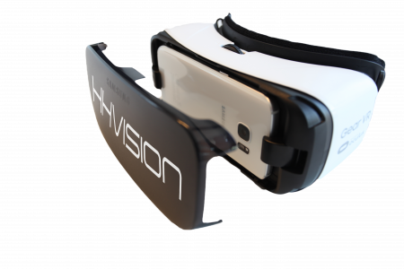 Brillengestell für VR Ansicht mit Handy
